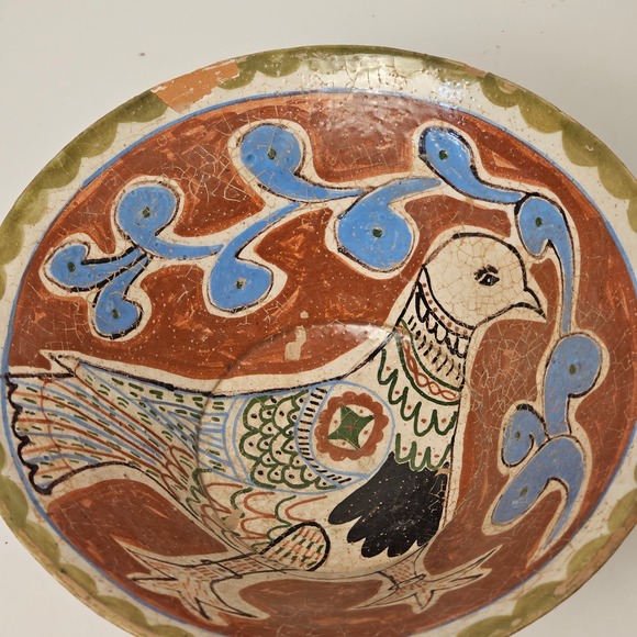 16th Century Bowl Afghanistan Under glazed Stoneware Antique - Picture 2 of 10